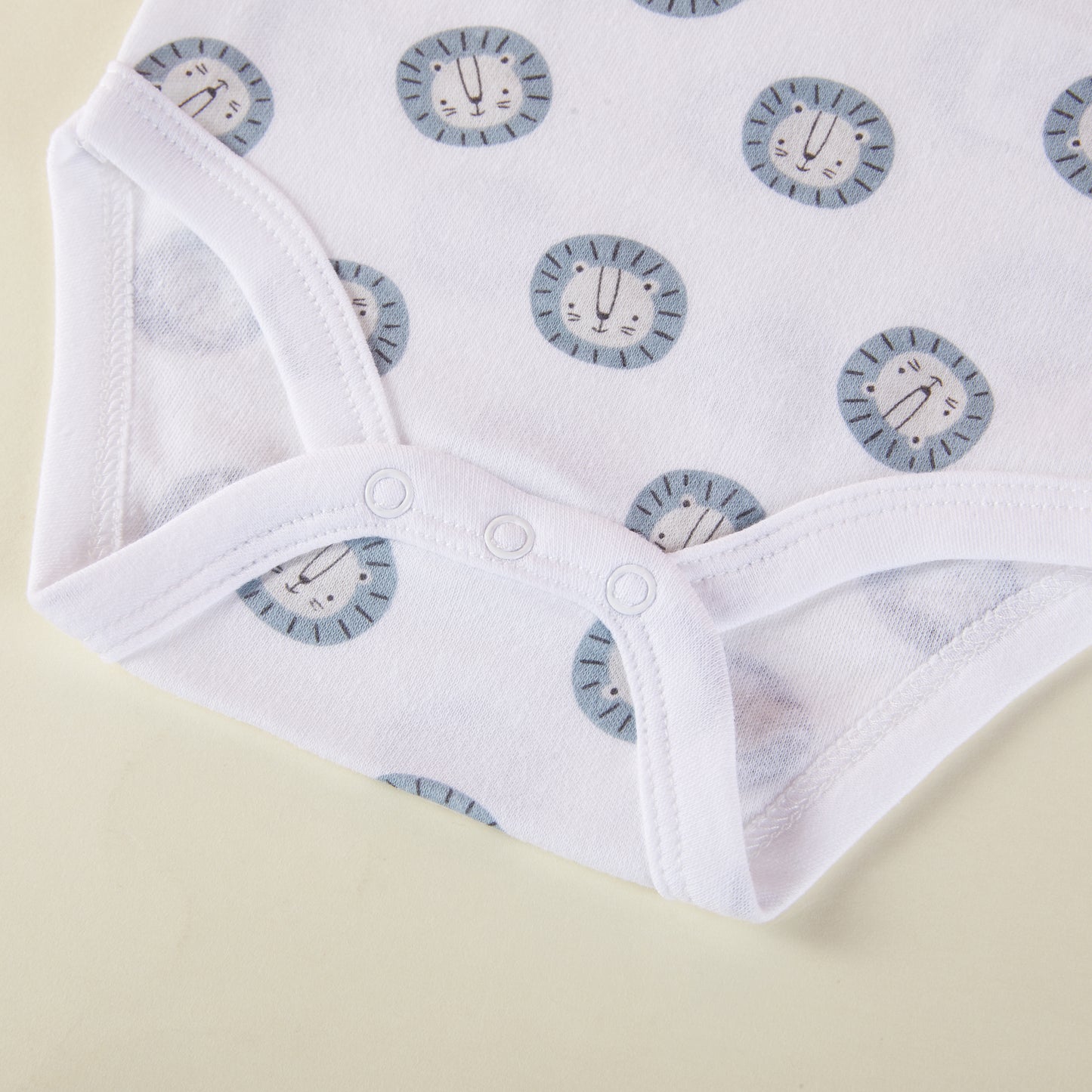 Baby Boys Safari Animal Pattern Bodysuits, Pack of 3