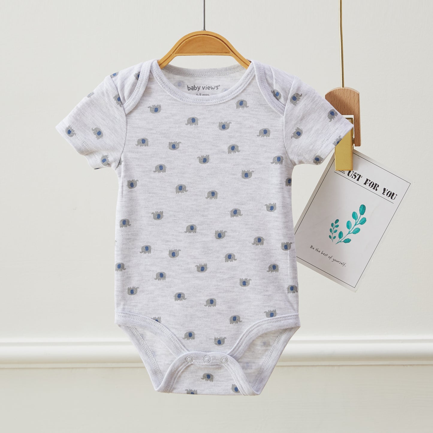 Baby Boys Cloud & Sun Pattern Bodysuits, Pack of 3