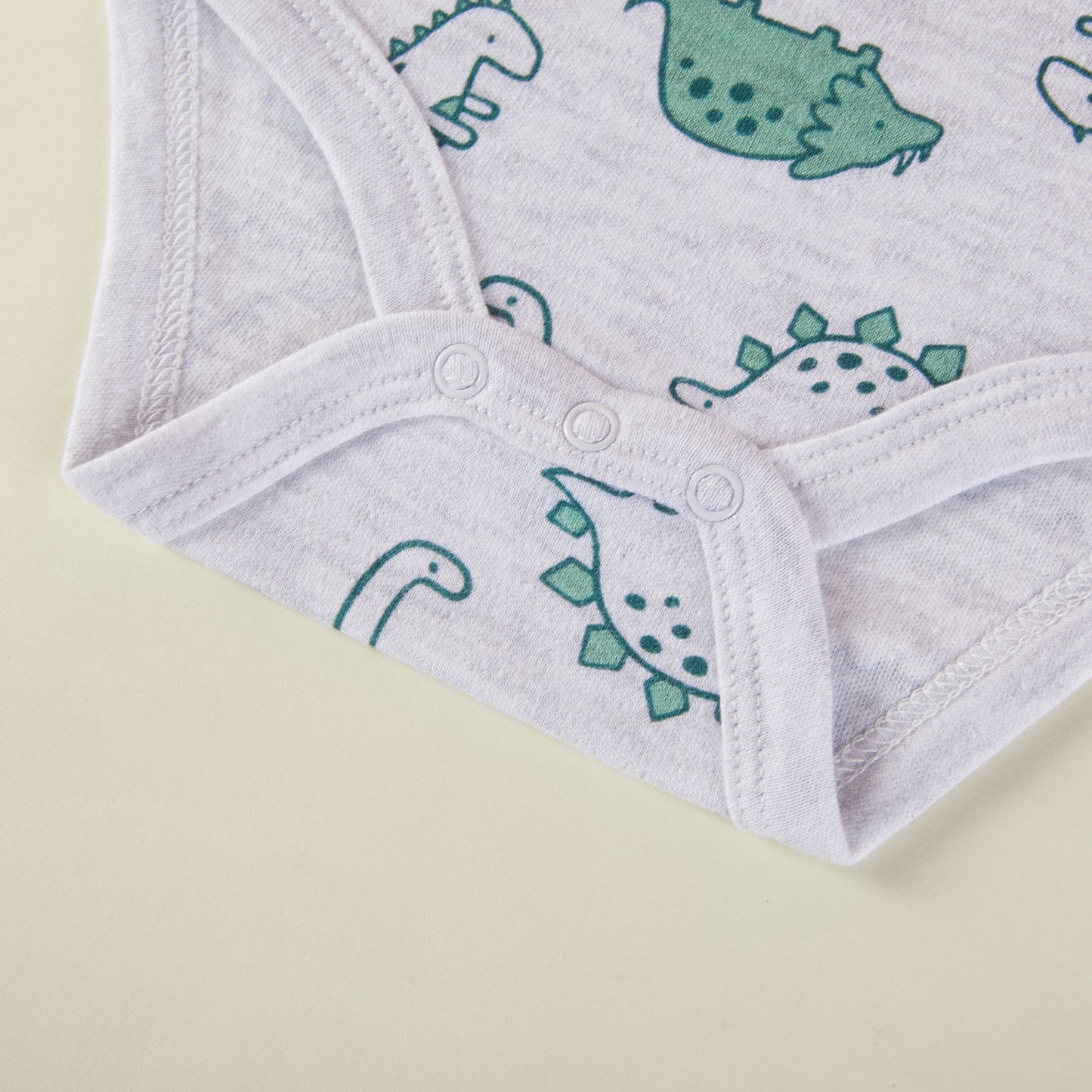 Baby Boys Dinosaur Pattern Bodysuits, Pack of 3