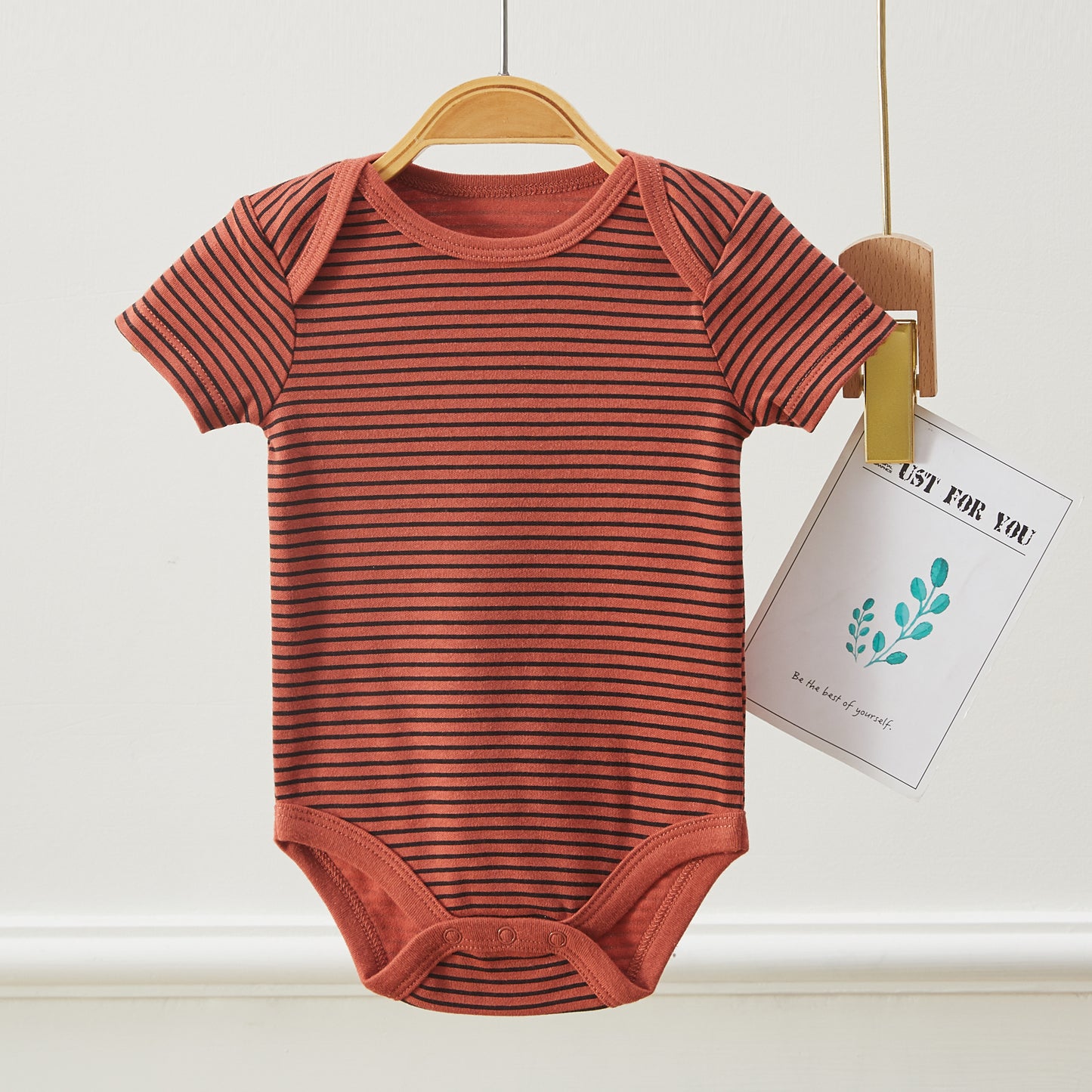 Baby Wild Fox Pattern Bodysuits, Pack of 3