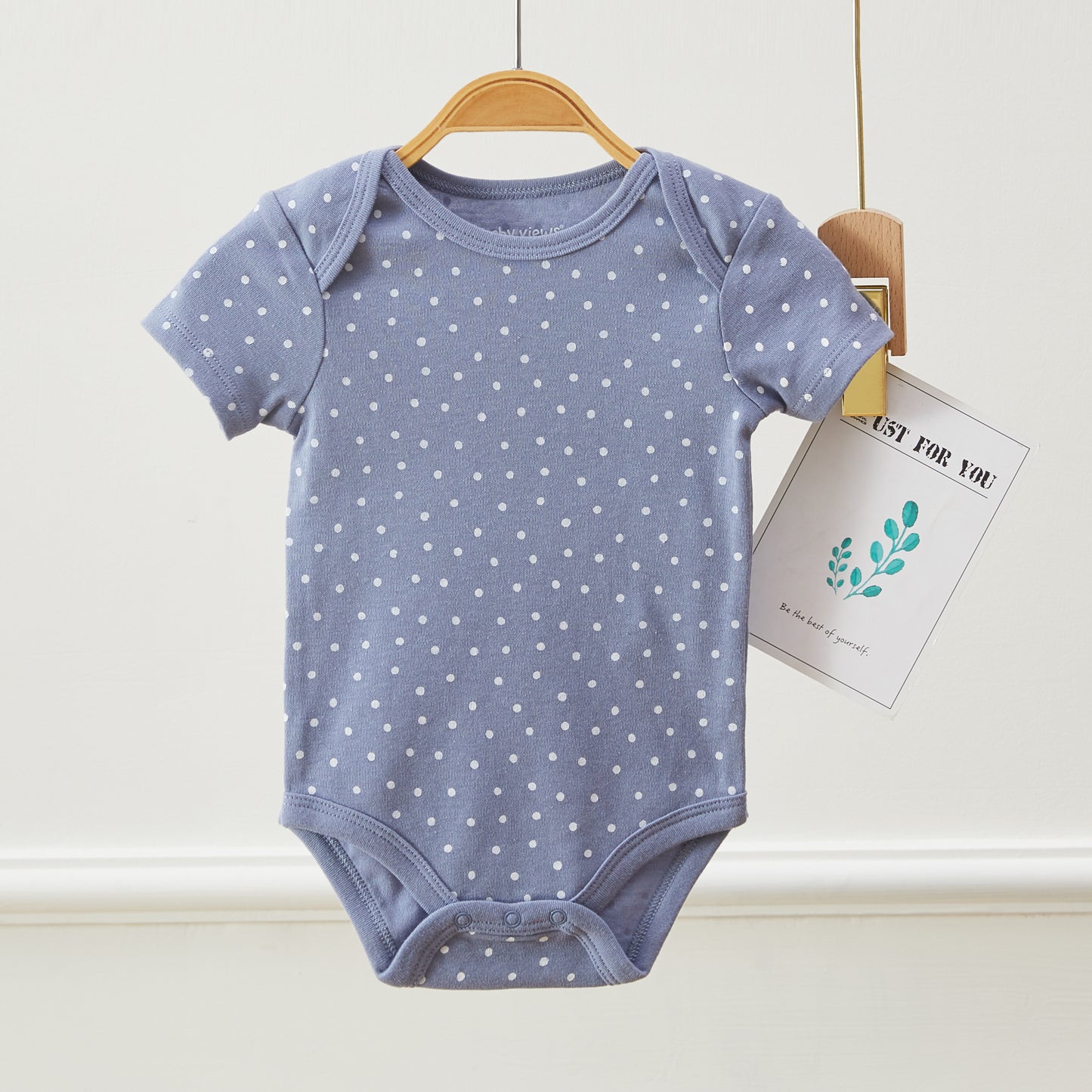 Baby Love Flower Pattern Bodysuits, Pack of 3