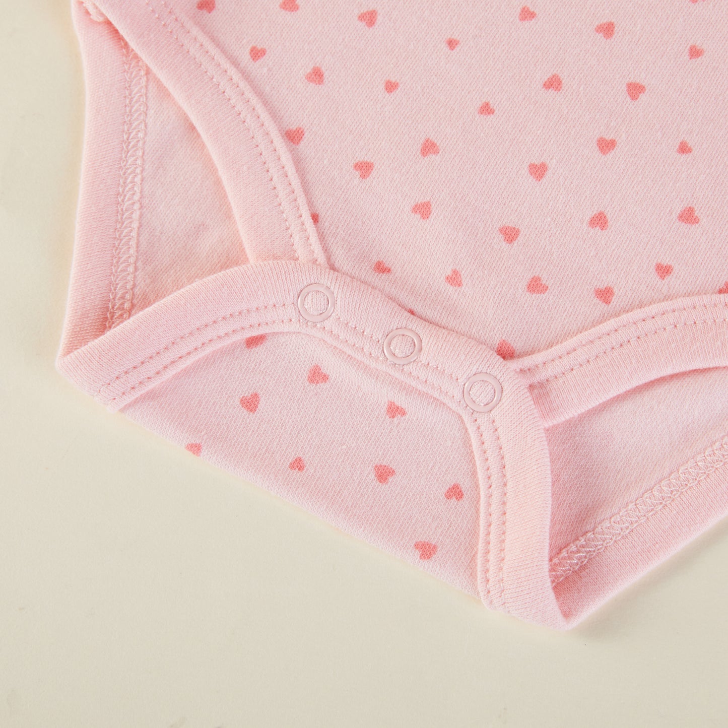 Baby Girls Giraffe & Elephant Pattern Bodysuits, Pack of 3